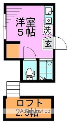 マ・メゾンⅡ[1R/11m2]の間取図