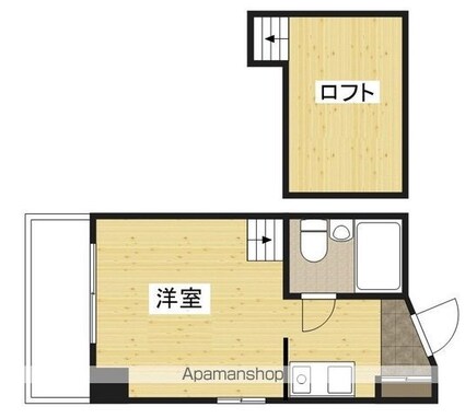 Ｗｈｉｔｅ草津[1R/21.55m2]の間取図