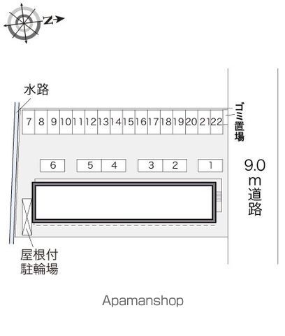 レオパレスファミーユⅡ 204 ｜ 山梨県甲府市蓬沢１丁目13-23（賃貸アパート1K・2階・21.81㎡） その14