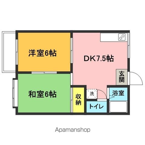 パークハイツ・YONOの間取り写真