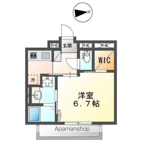 パシフィカ二日市駅前の間取り写真