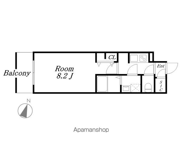 SーRESIDENCE金山ALTANOの間取り写真