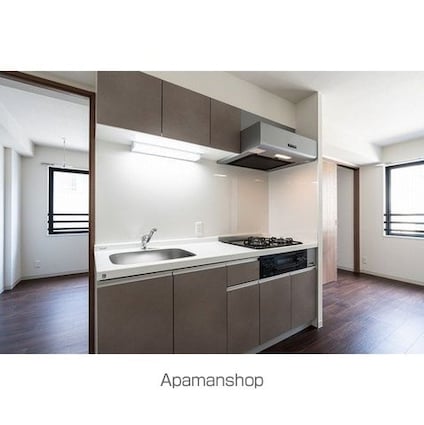 東京都杉並区下高井戸２丁目[2LDK/40.08m2]のキッチン