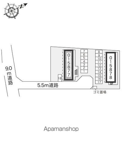 レオパレスフルールⅠ 203 ｜ 千葉県柏市高田1042-18（賃貸アパート1K・2階・23.18㎡） その13