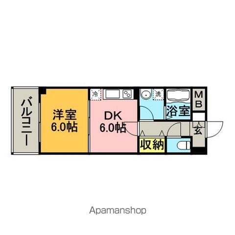 クラッセ博多駅南の間取り写真
