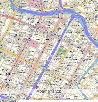 東京都中央区八丁堀３丁目[1R/21.42m2]の周辺