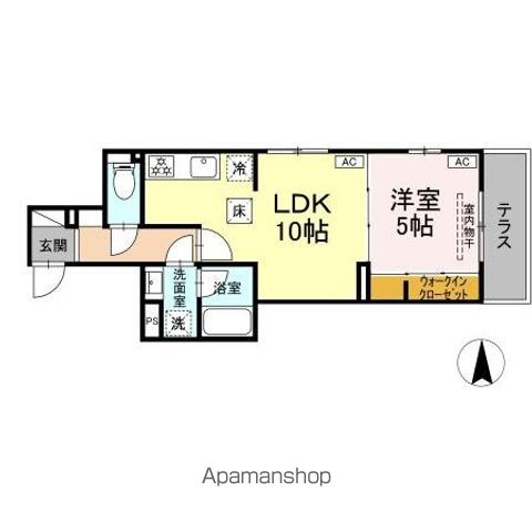 DーABANICOの間取り写真