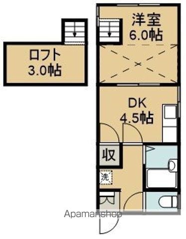 ハイツヒロVの間取り写真