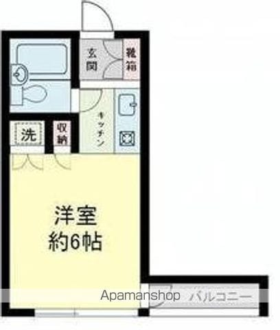 キューブ浜田山の間取り写真