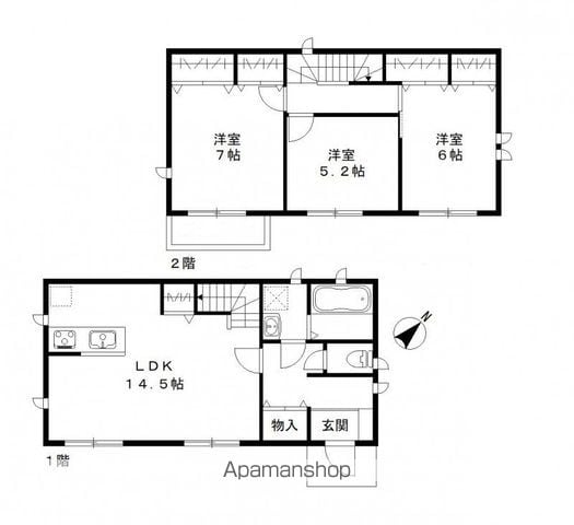 間取り：212057559087