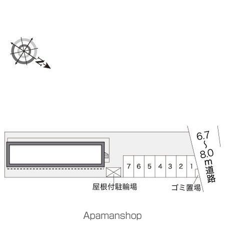 レオパレスＹＡＭＡ 204 ｜ 神奈川県平塚市上平塚11-33（賃貸アパート1K・2階・19.87㎡） その17