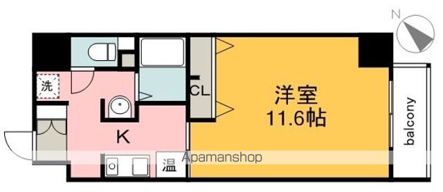 メゾン富士見町の間取り写真