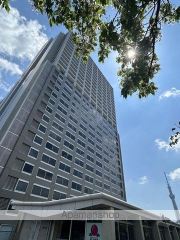 リバーサイド隅田セントラルタワーパレスの外観写真