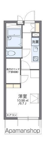 レオパレスはるる 403｜大阪府大阪市平野区瓜破６丁目(賃貸マンション1K・4階・19.87㎡)の写真 その2