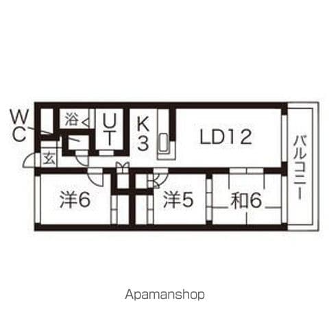 プリムラK3の間取り写真