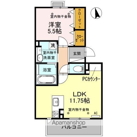 KANADEの間取り写真