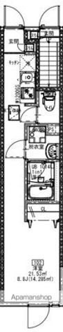 ソルナクレイシア新高円寺の間取り写真