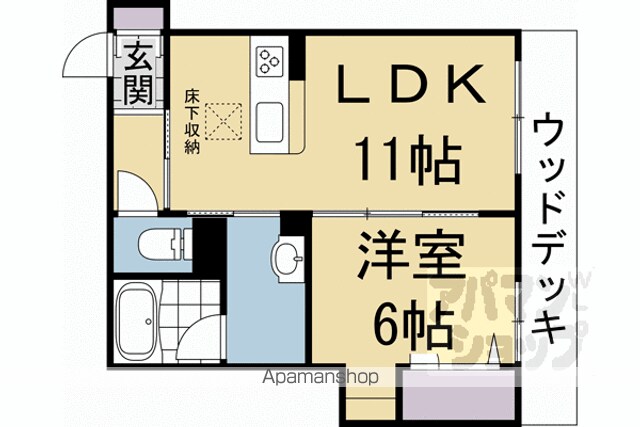 レフィシア松ヶ崎の間取り写真