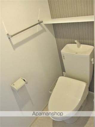 ヴィルヌーヴ　アン[1LDK/34.44m2]のトイレ