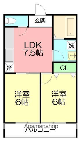 LAULE’A湘南の間取り写真