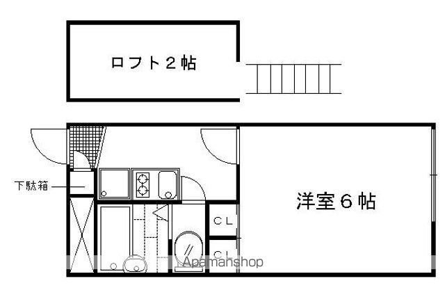 レオパレス堀川の間取り写真