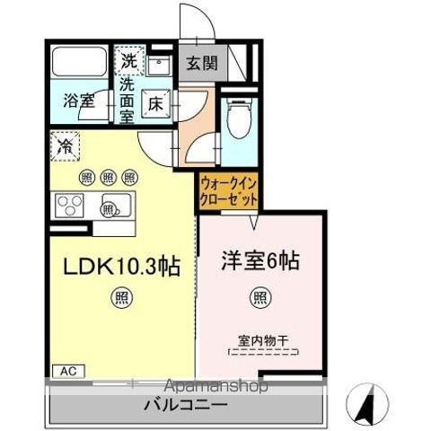 デパールの間取り写真
