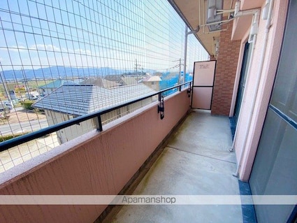 ハイツエクセルⅤ番館[2DK/52.2m2]のバルコニー