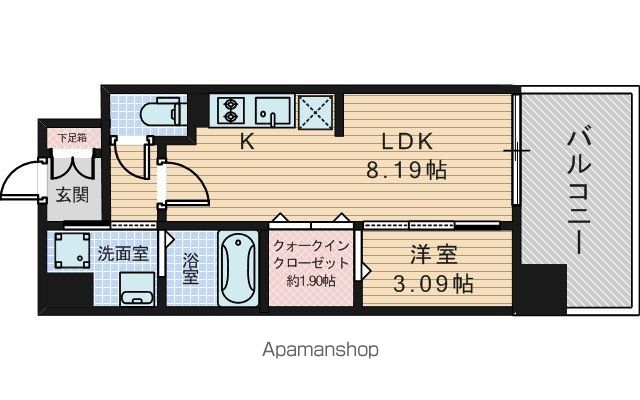 WORVE吹田江坂の間取り写真