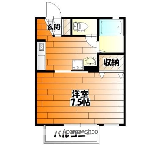 セジュール伴安の間取り写真