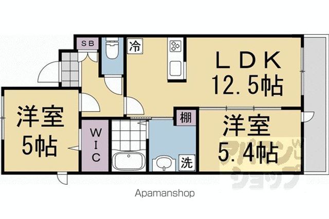 ATTRICE円町の間取り写真