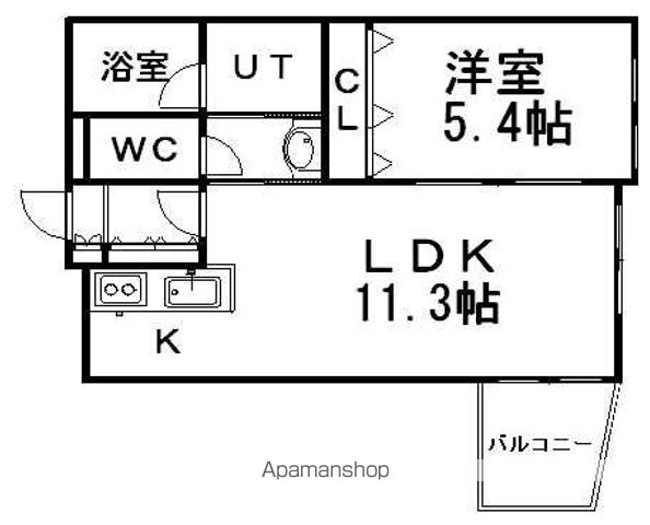 サムティ学園前の間取り写真