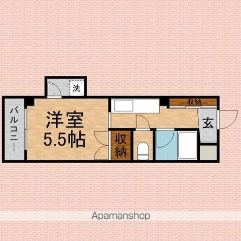 花磯ビルの間取り写真