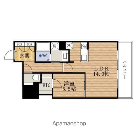 RJR堺筋本町TOWERの間取り写真