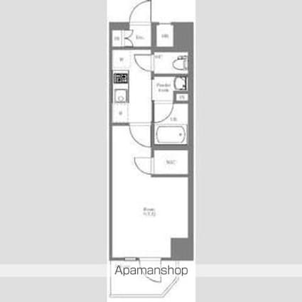 ＡＲＴＥＳＳＩＭＯ　ＬＩＮＯ[1K/25.74m2]の間取図