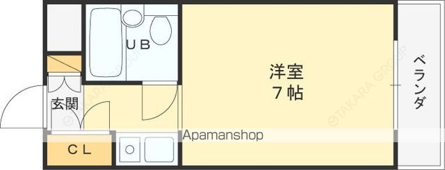シャトー辰巳の間取り写真