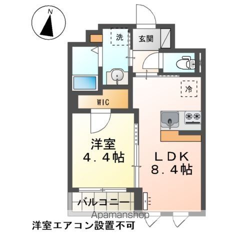 同じ建物の物件間取り写真 - ID:213112219446