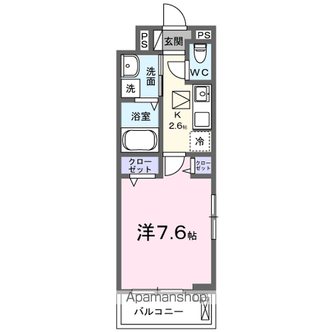 仮称滝台２丁目アパートの間取り