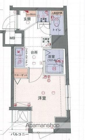 フォルトゥナ文京後楽園の間取り写真