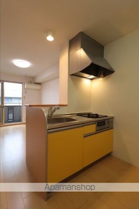 Ｃｏｍｏｄｏ　Ｇｉｏｎｅ　Ａ棟[1LDK/33.39m2]のキッチン