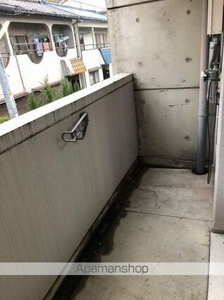 キューブ翠[1R/23m2]のバルコニー