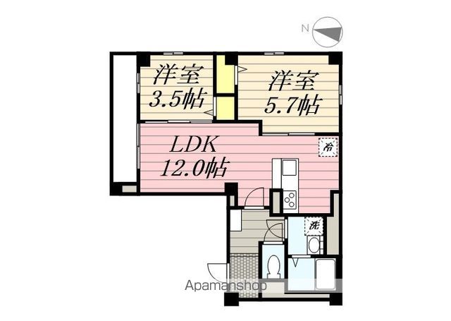 ＭＯＤＥＲＮ　ＣＲＯＷＤ　ＣＨＩＢＡの間取り