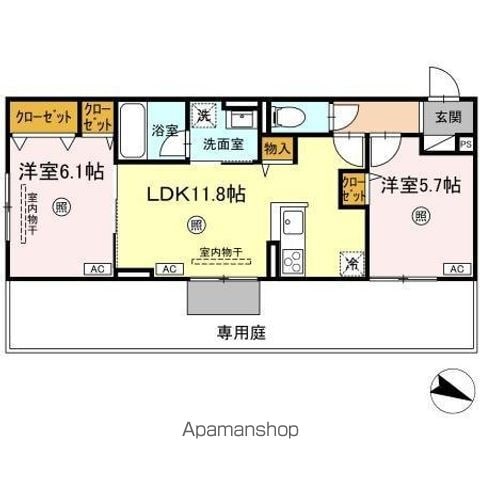 DーROOM原町駅南の間取り写真