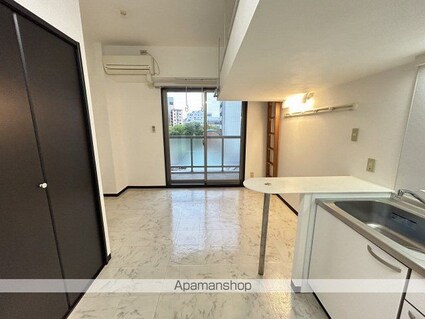 広島県広島市中区小網町[1K/25.4m2]のリビング・居間