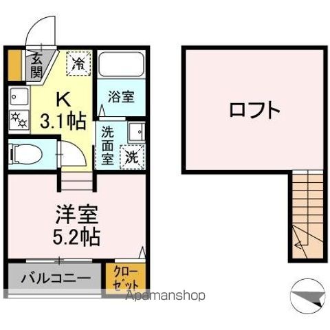 MODERN PALAZZO須屋 BALMの間取り写真