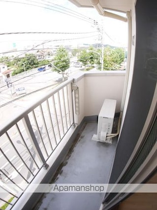 ＩＥＣ秋川ハイム[1K/29.12m2]のバルコニー