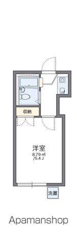 【レオパレス東中野第４の間取り】