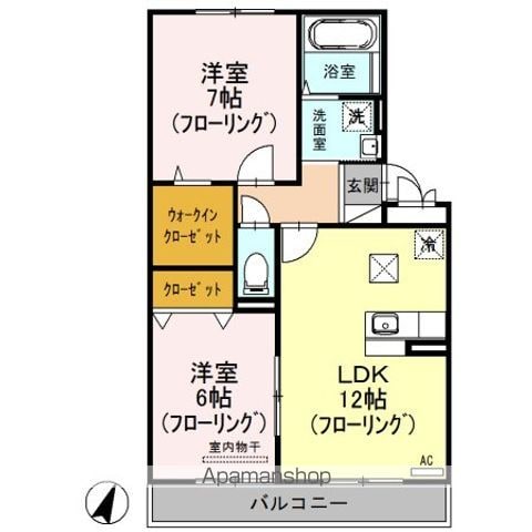 グローバル ジェネシスの間取り写真