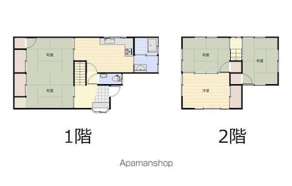 香南町横井借家Ⅱ[5DK/85.29m2]の間取図