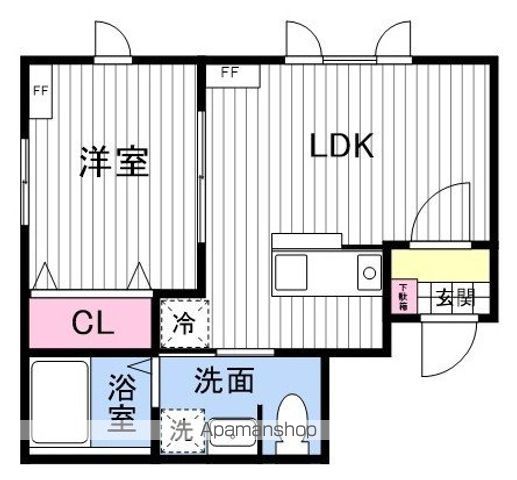ミュンヘン大橋壱番館の間取り写真