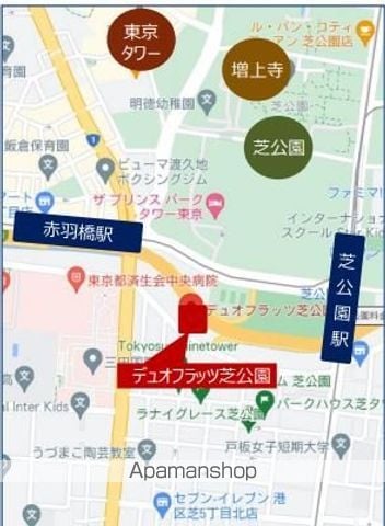 デュオフラッツ芝公園の内装写真